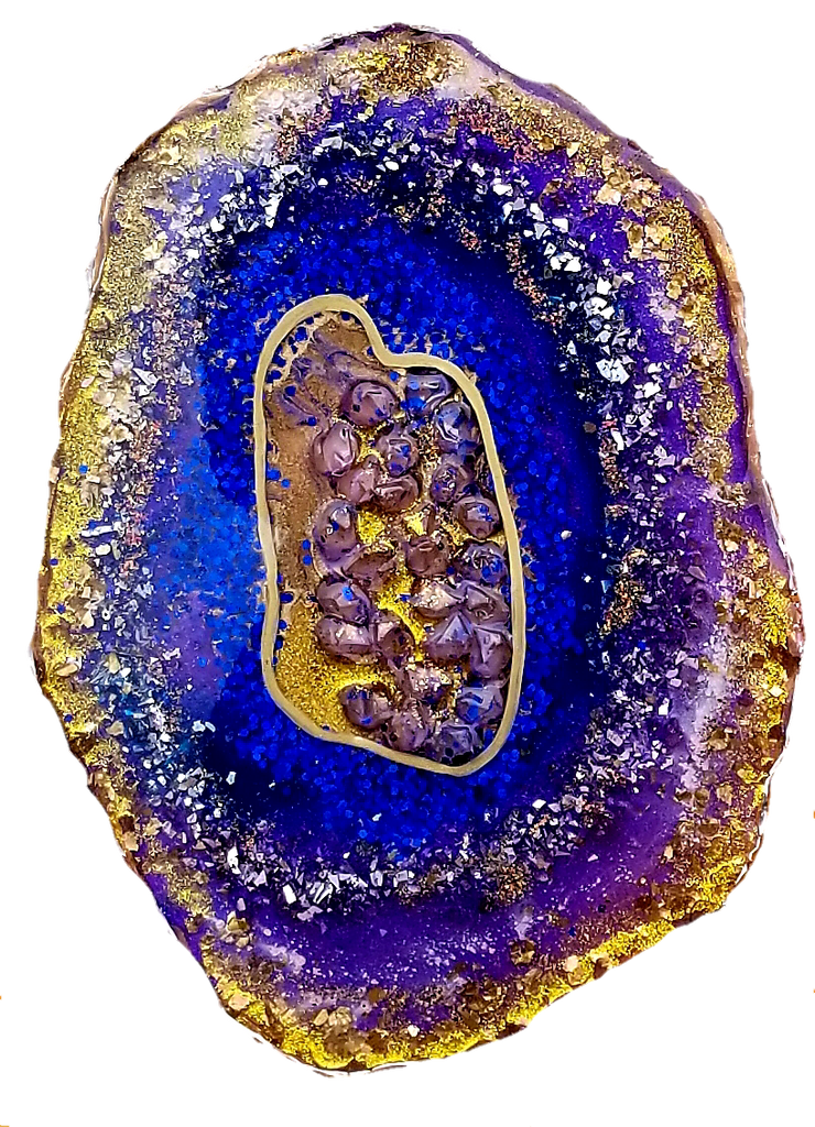 Purple galaxy