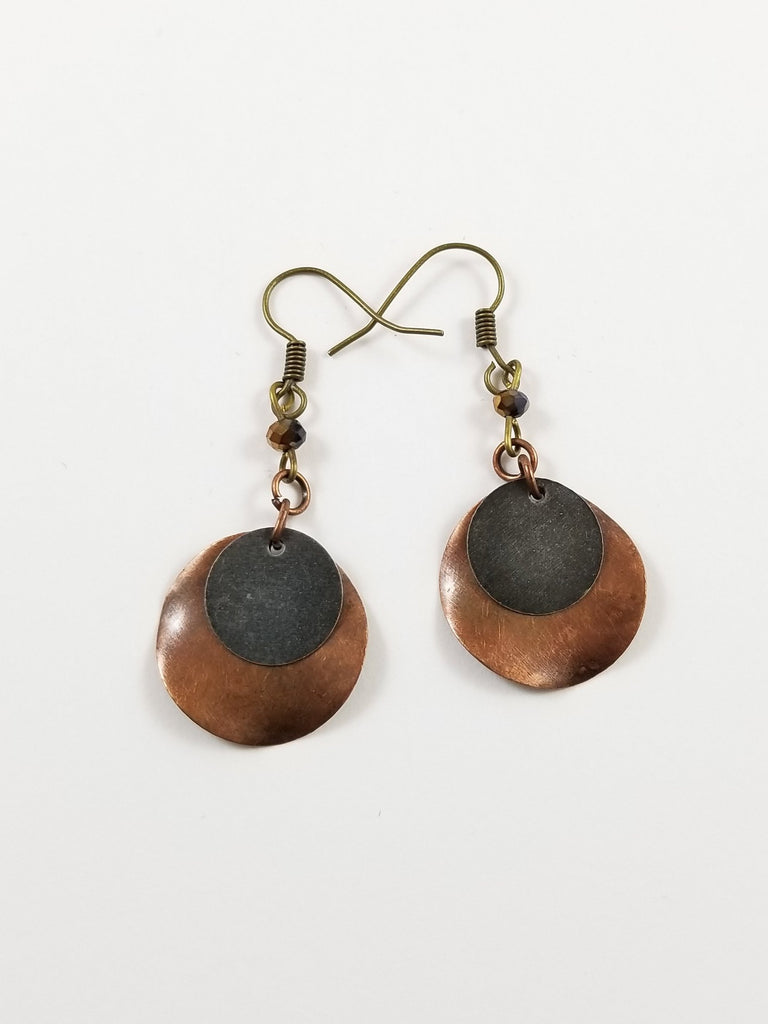 Bronze earrings
