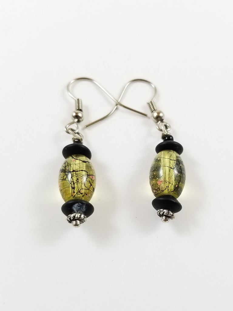 Yellow Dangle earrings