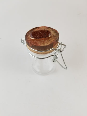 Goldstone Clamp Jar