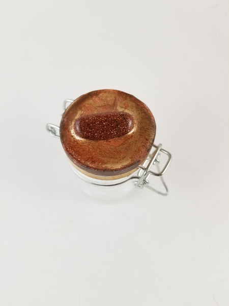 Goldstone Clamp Jar