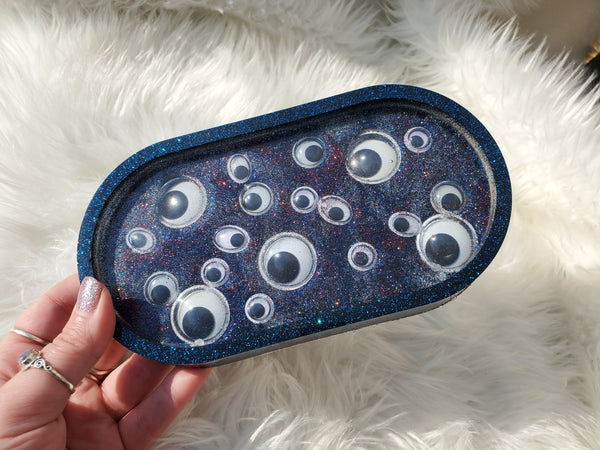 Wiggle Eyes Traveling Rolling Tray