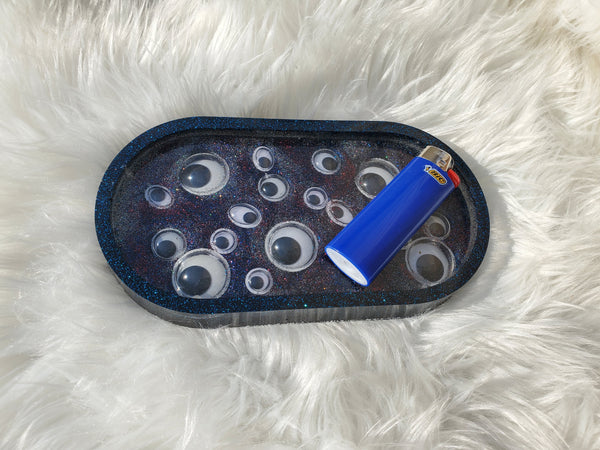 Wiggle Eyes Traveling Rolling Tray
