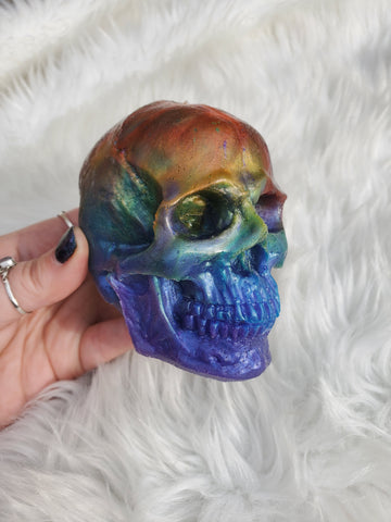 Rainbow Skull