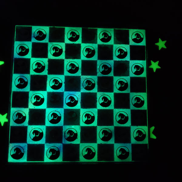 Nightmare Before Christmas chess set