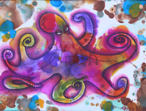Psychedelic Octopus